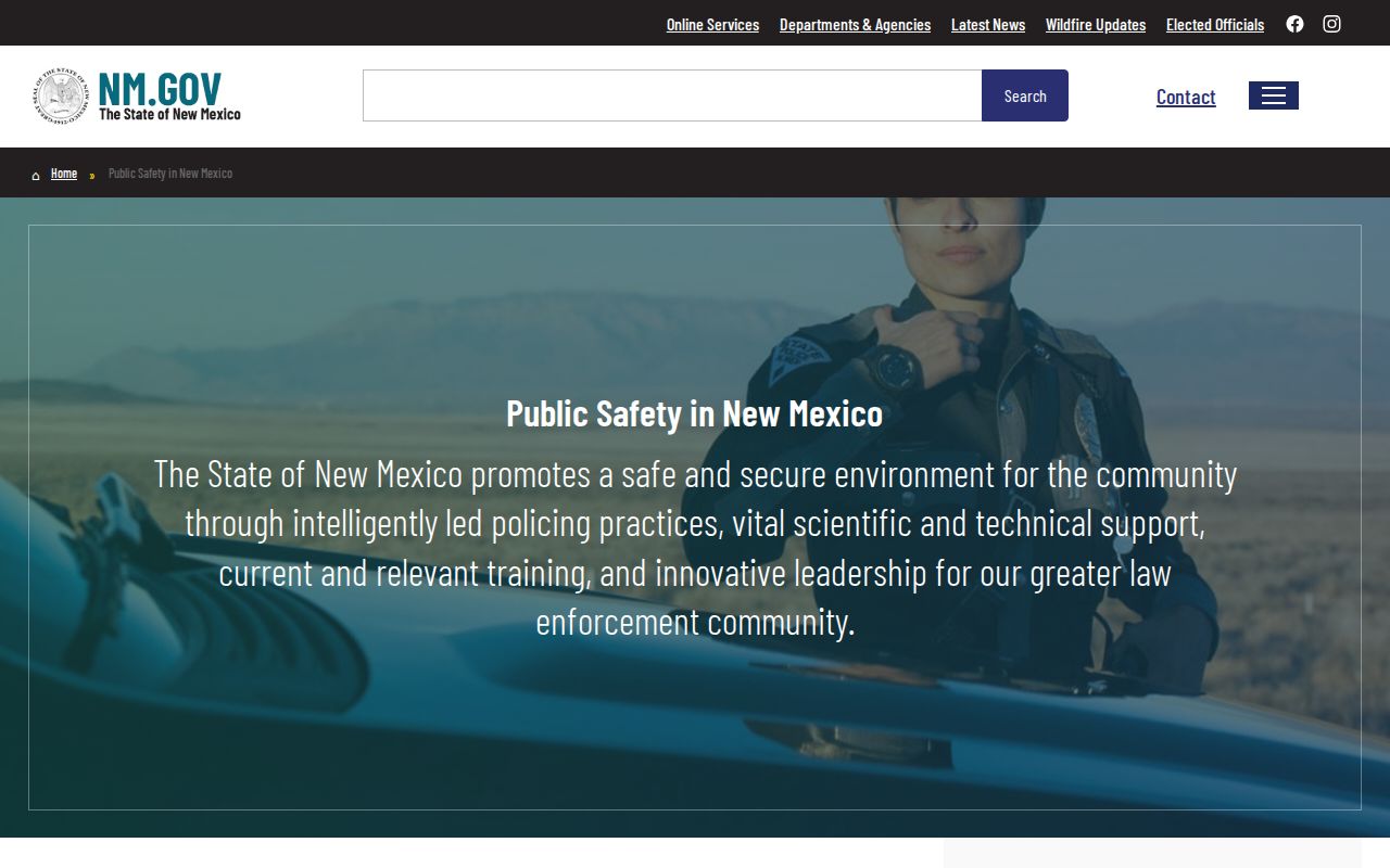 Quay County criminal records New Mexico public safety agencies